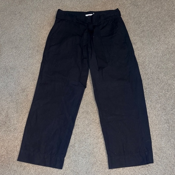 Vineyard Vines Pants - Vineyard Vines cotton linen black pants, size 00